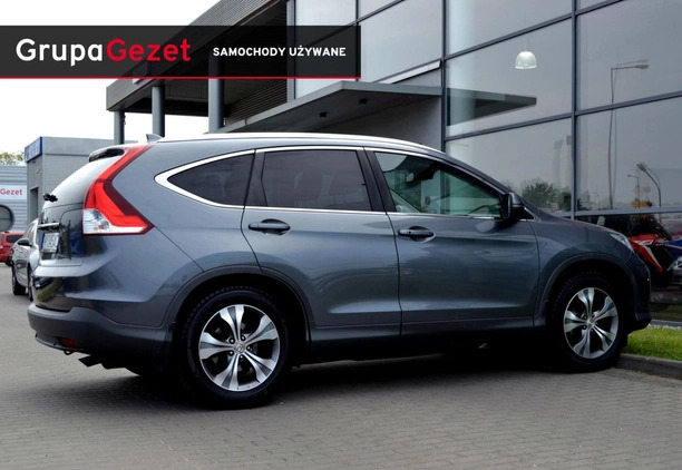 Honda CR-V cena 78900 przebieg: 122300, rok produkcji 2014 z Dębno małe 79